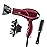Infiniti PRO CONAIR Hair Dryer with Diffuser, Professional AC Motor, Tourmaline Ceramic Technology Blow Dryer, Includes Concentrator and Blowout Brush, Amazon Exclusive, Burgundy