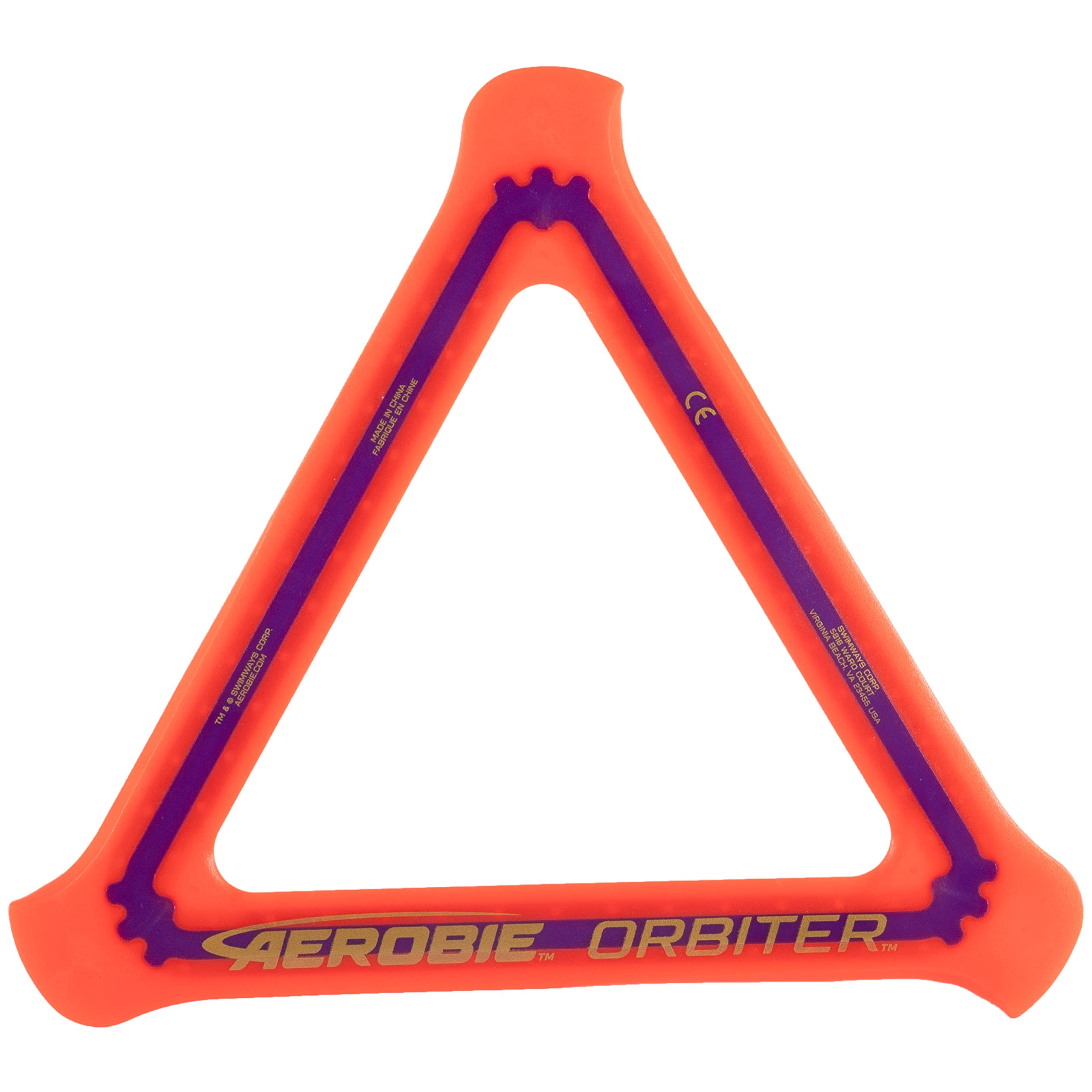 Aerobie Orbiter Boomerang, Orange