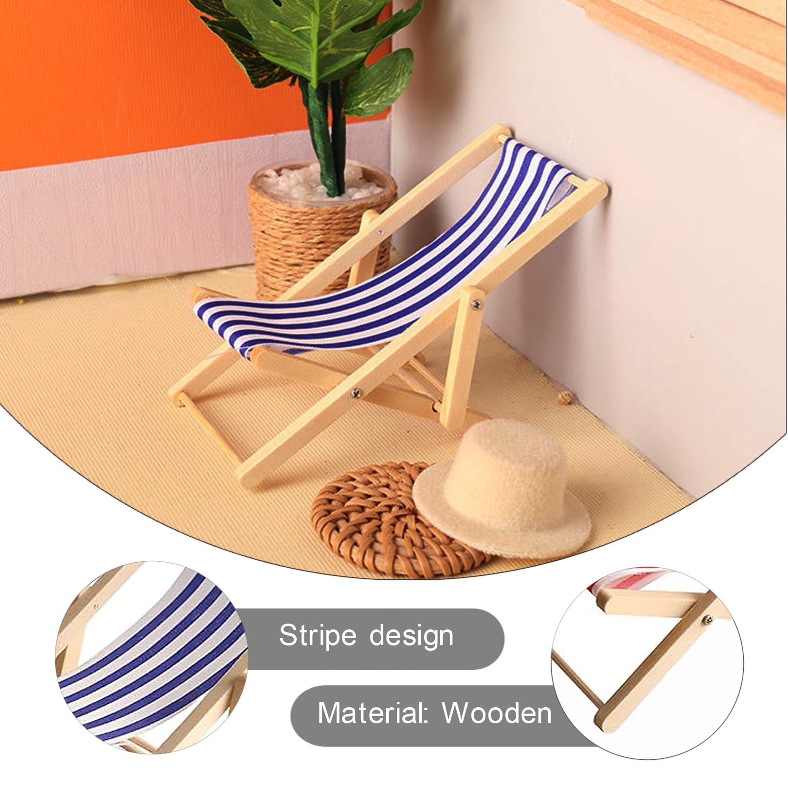 Lot De 6 Mini Parasols De Plage Avec Bases, Chaises Longues Et Bateau Miniature – Accessoires DIY Pour Jardin, Piscine Et Déco Photo Chaise Longue Résine 48mm Lot De 6 Mini Parasols De Plage Avec Bases, Chaises Longues Et Bateau Miniature – Accessoires DIY Pour Jardin, Piscine Et Déco Photo Chaise Longue Résine 48mm