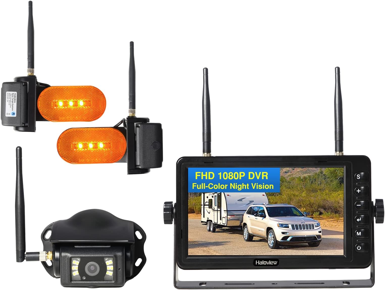 Byte Tango 1080P HD Wireless 3-Camera System BT7 Plus