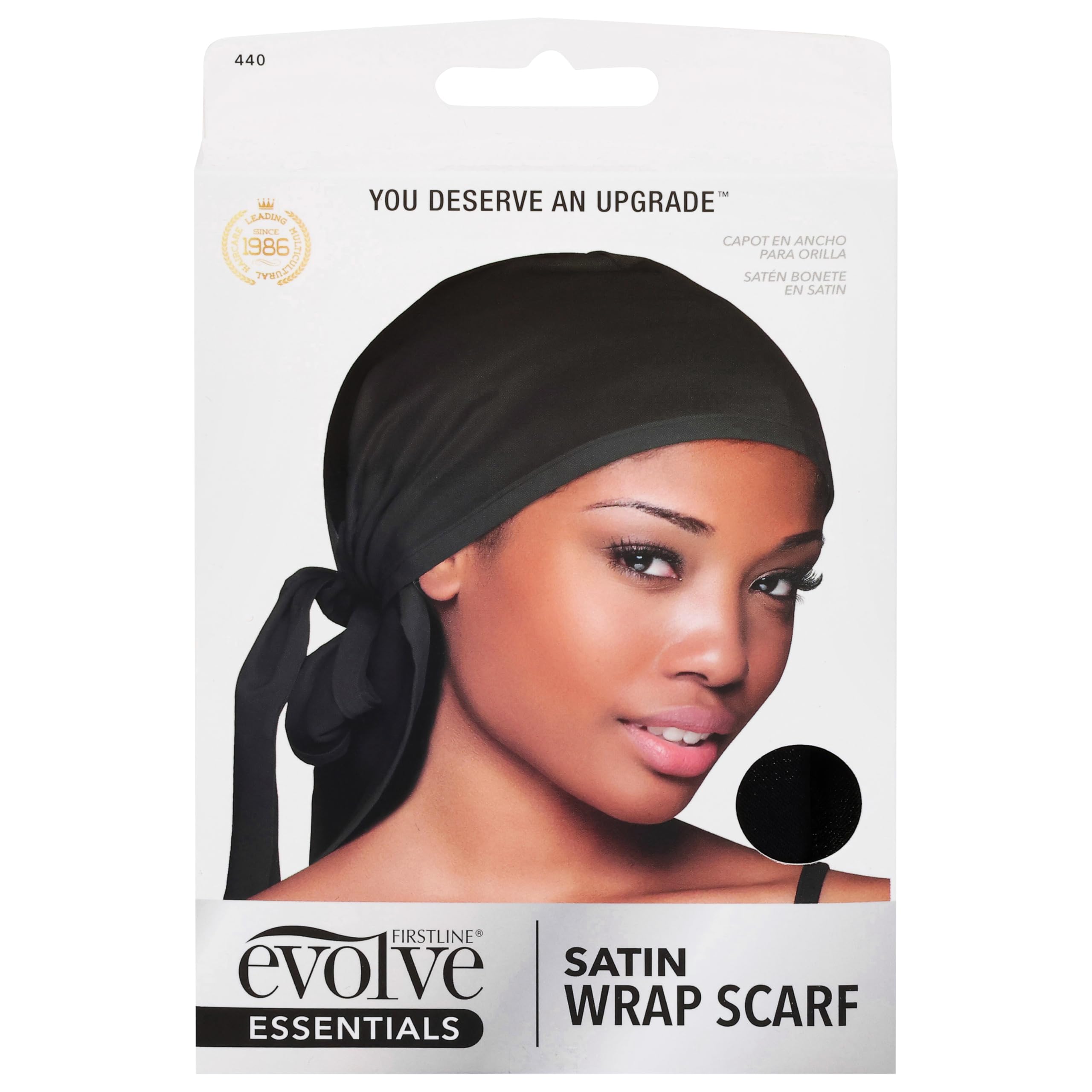 Evolve Satin Wrap Scarf