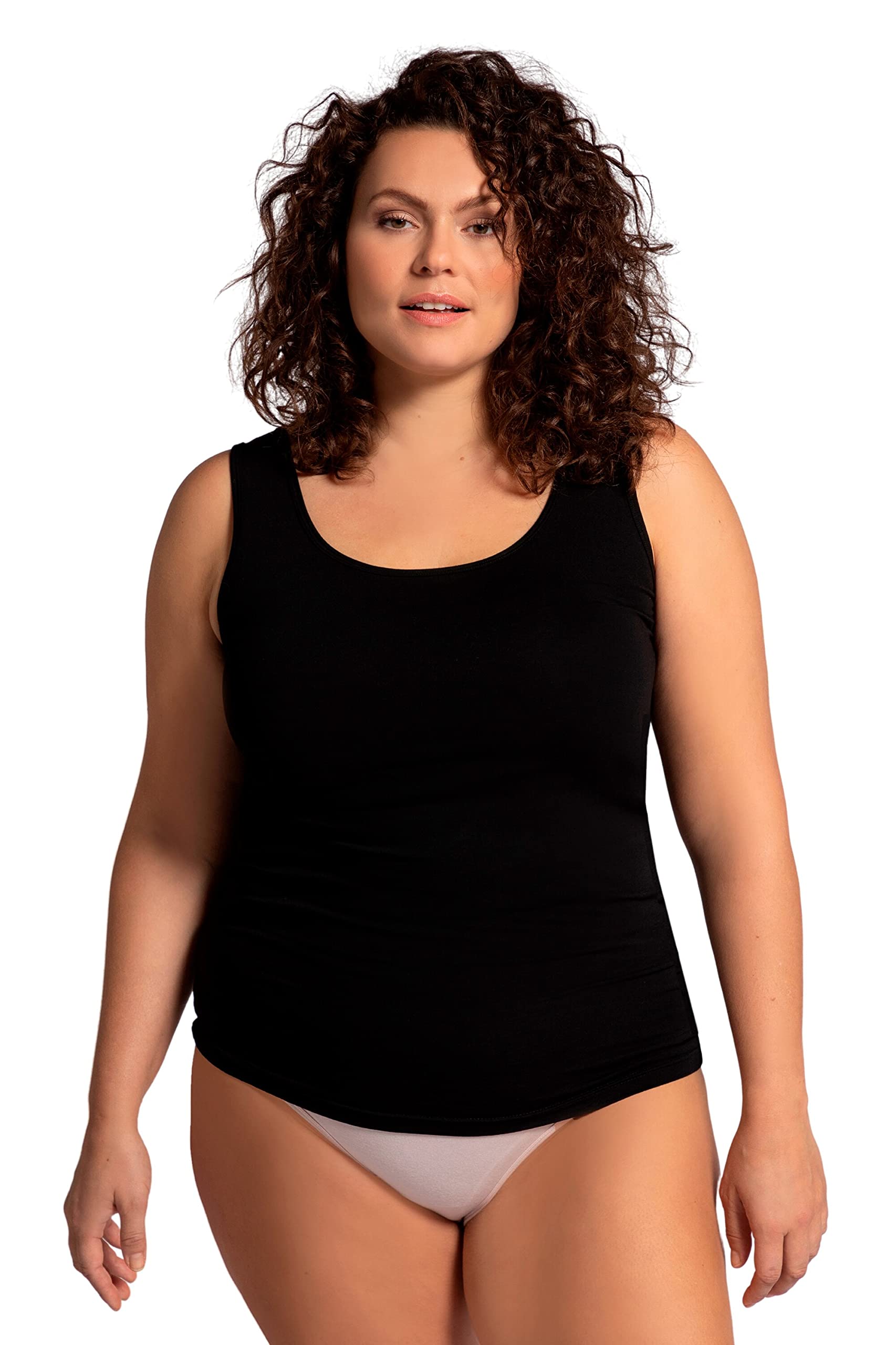 Ulla Popken Ladies Vests Black 54/56, black, 54-56