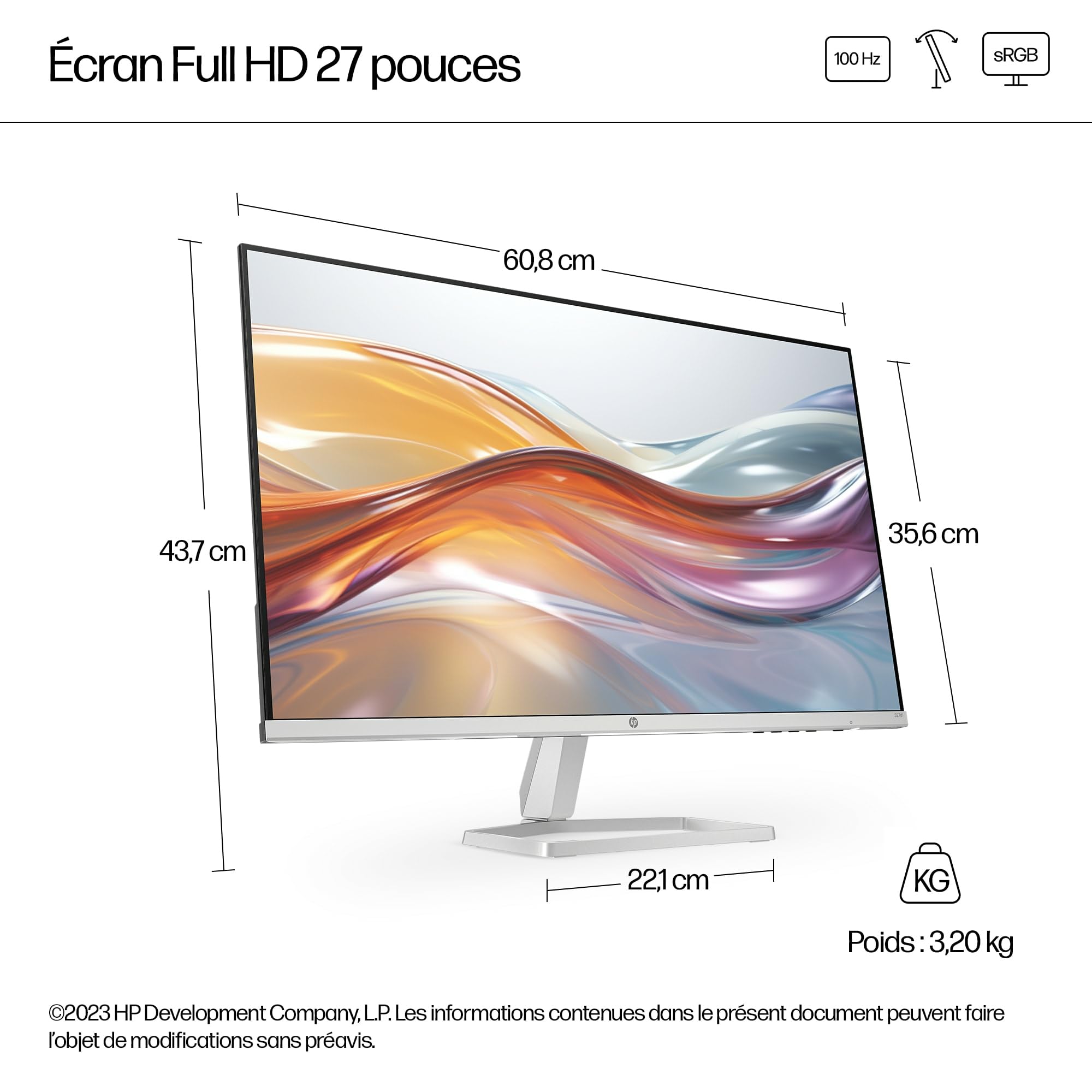 Amazon.co.jp: HP 5-527sfシリーズ 27インチフルHDディスプレイ
