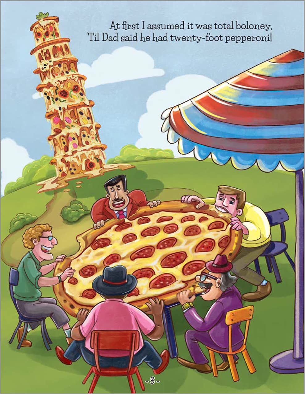 The Leaning Tower of Pizza