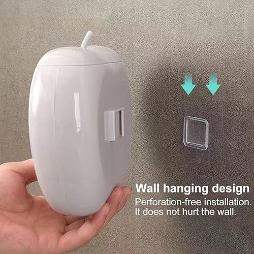 Miniatura 3 de Caja de almacenamiento de plástico, caja de almacenamiento de bolsas de almacenamiento con 100 películas adhesivas, sin perforaciones, gran