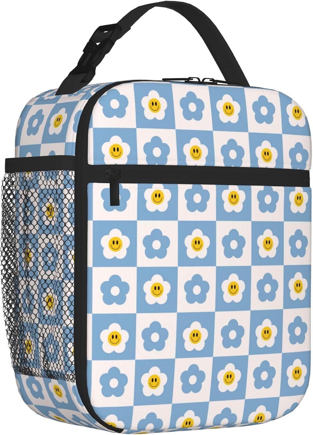 Daisy Checkered Insulated Lunch Box Girls
