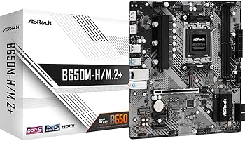 Amazon | ASRock B650M-H/M.2+ Micro ATX マザーボード DDR5