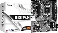 Placa Mãe ASRock B650M-H/M.2+, Chipset B650M, Amd AM5, m-ATX, DDR5