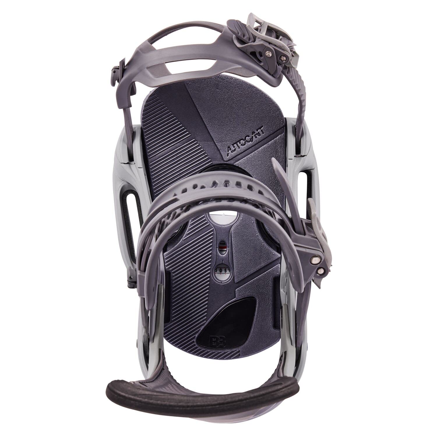 BURTON Malavita EST Men's Snowboard Bindings Grey Fade Sz M (8.5