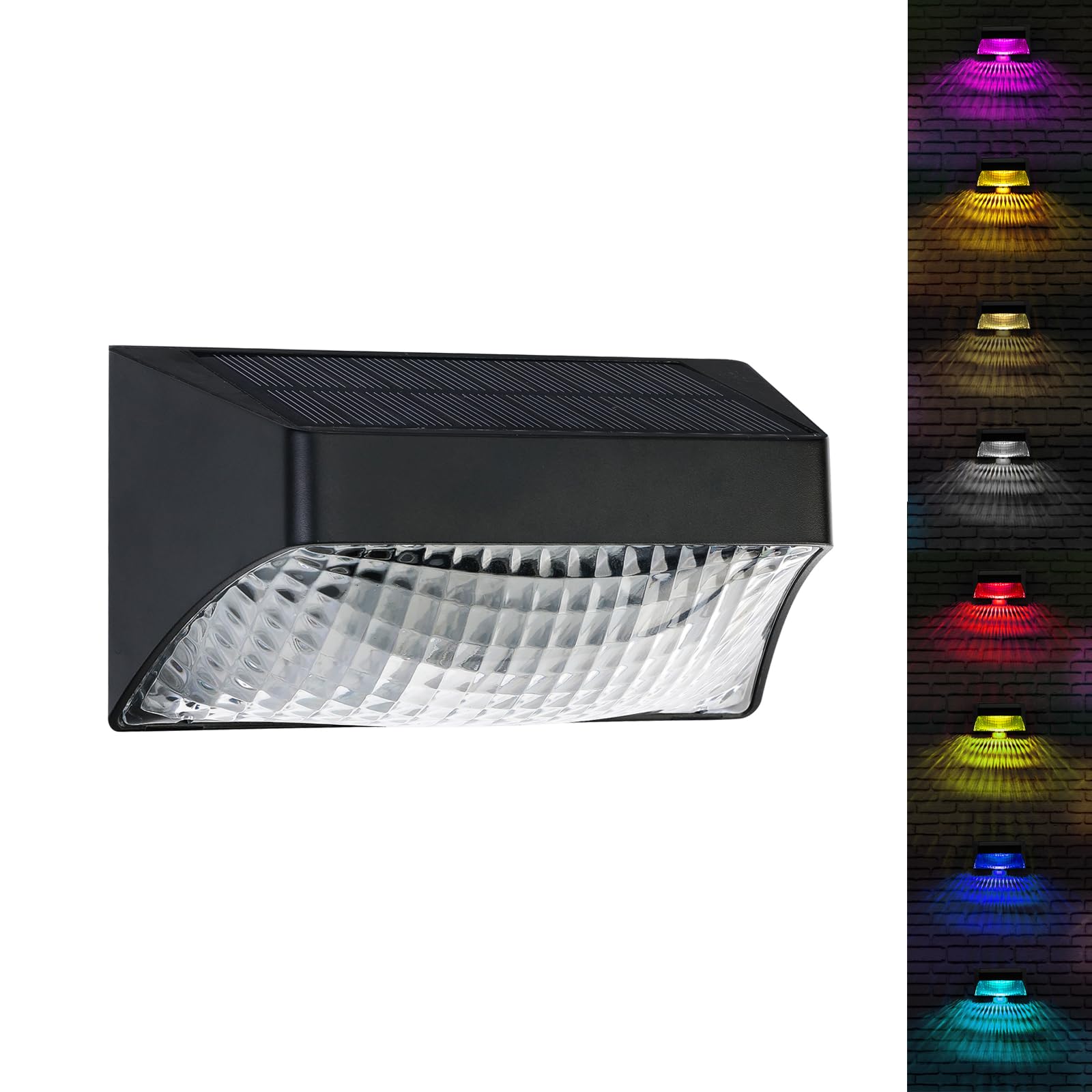 Hardoll Solar Wall Lights for Home Waterproof Garden 4 LED Outdoor Decorative Lamp (Pack of 1) (B0BTYBPTT7) Amazon Price History, Amazon Price Tracker