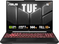 Notebook ASUS TUF Gaming A16, AMD RYZEN 7, RTX4050, 8GB, 512 GB, KeepOS, Tela 16" LCD LED, Mecha Gray - FA607NUQ-RL035