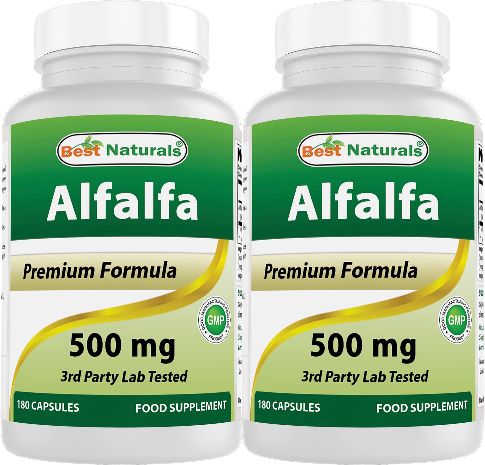 Best Naturals Alfalfa 500 mg Capsules