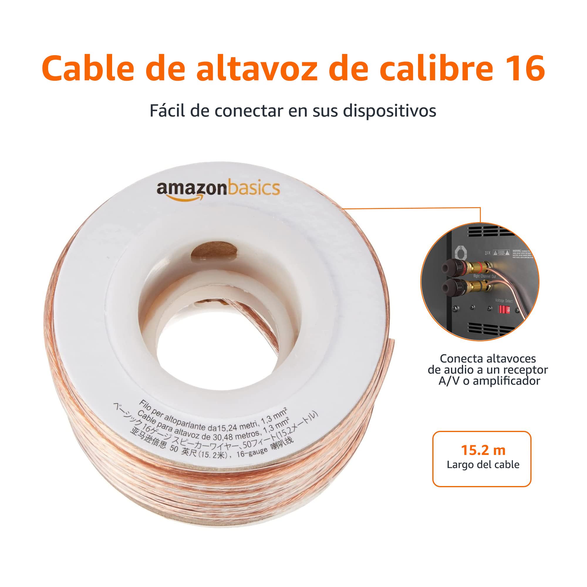 16 Calibre AWG De Cable Para Altavoces Cable Para Altavoces, Color