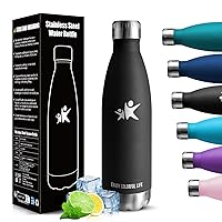 Borraccia Termica, 500ml Borraccia Acciaio Inox