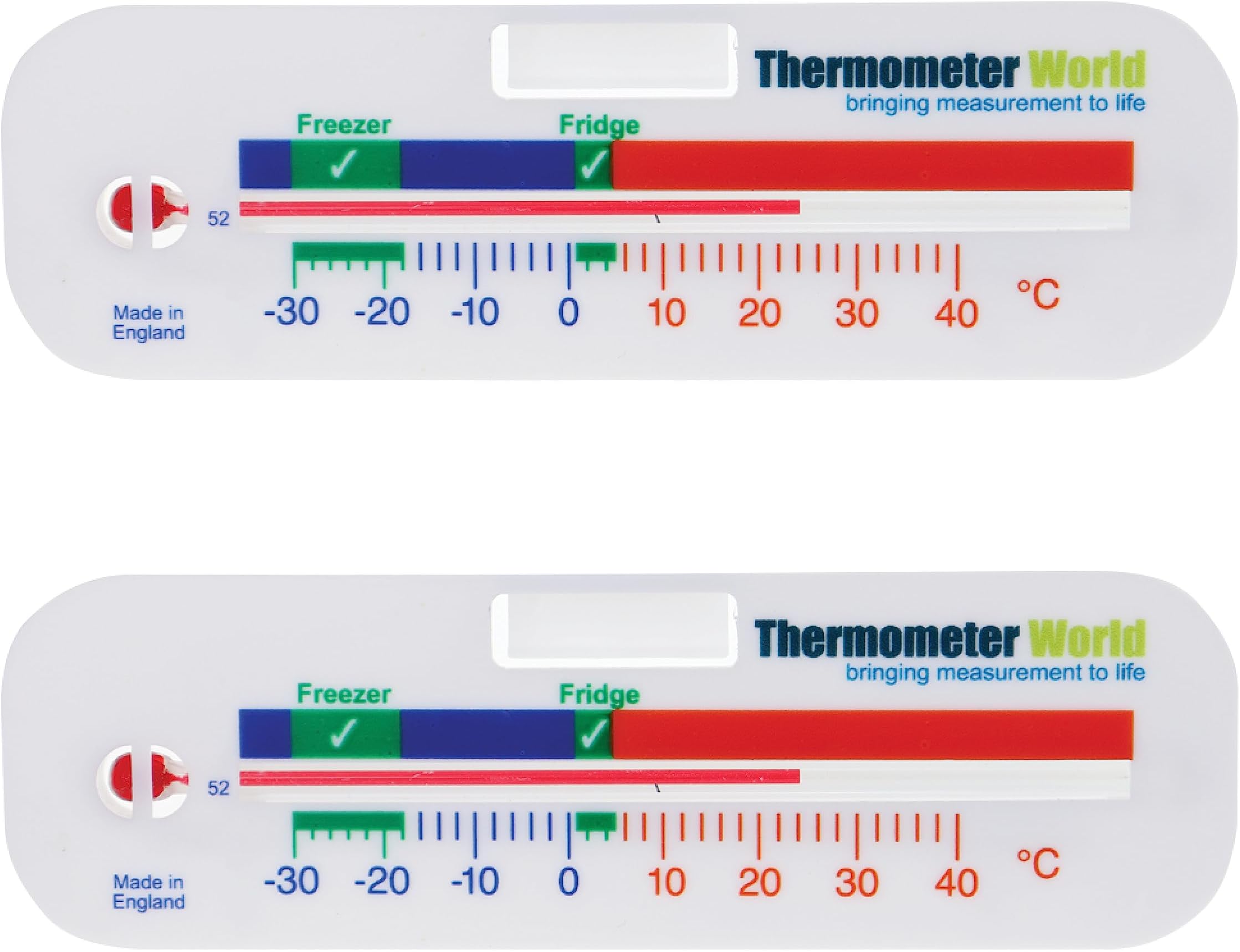 Fridge Temperature Log Book 6 Months Record Monitor Fridge Freezer