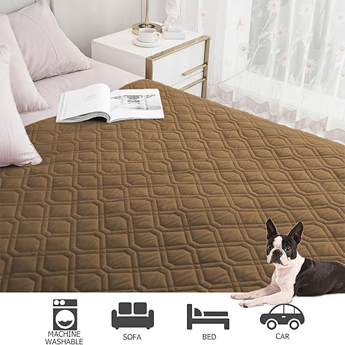 Miniatura 56 de Ameritex - Manta impermeable para cama de perro, manta reversible para muebles, cama, sofá