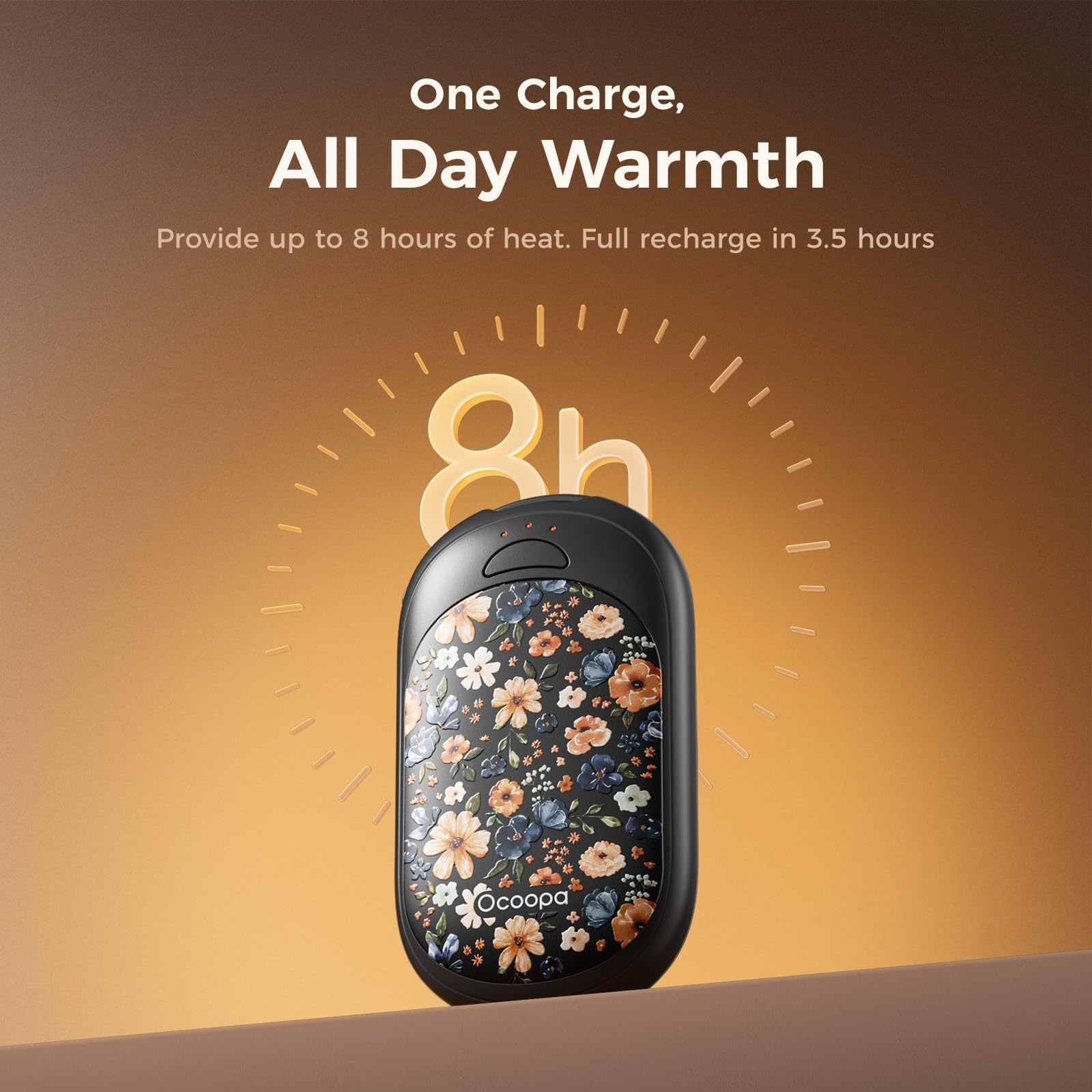 Magnetic Hand Warmers Rechargeable 2 Pack, Electric Handwarmers, Smart Heating UL Certified, 3-Settings,Portable Heater, Ultra Slim Pocket, Hunting Essentials, Gifts For Christmas Men, UT3 Lite