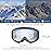 Karsaer Ski Goggles Anti-Fog Snow Goggles OTG 100% UV Protection Snowboard Goggles Bendable Dual-Lenses for Men Women Youth