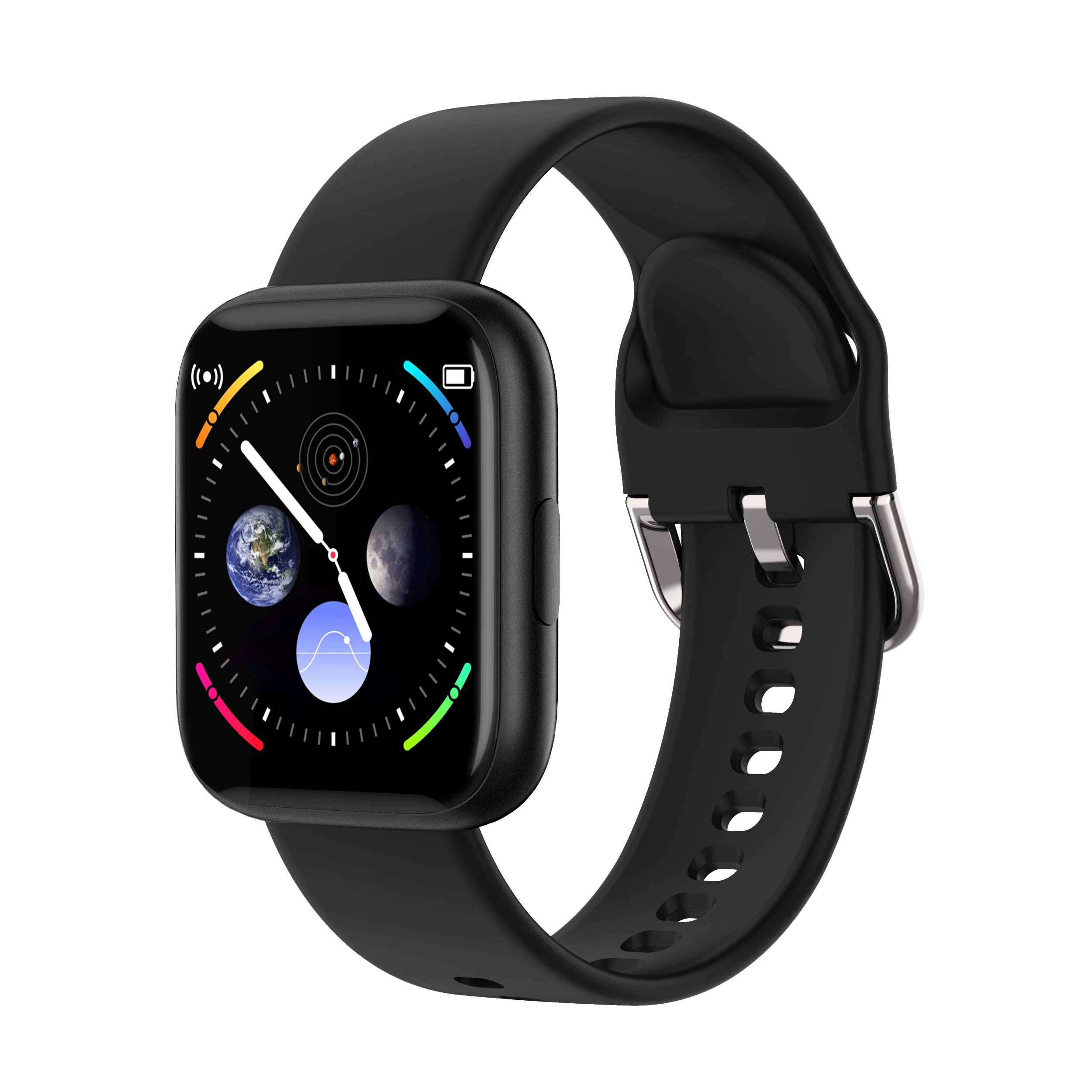 Smartwatch Zegarek Pasek silikonowy Czarny FW0111/E, Nowoczesny