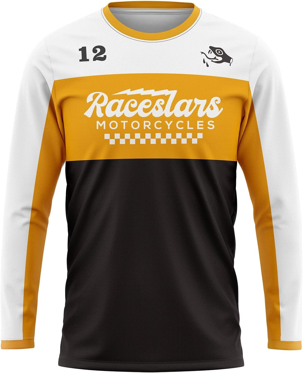 Jersey Shirts For Men Hotlion Men's Long Sleeve Cycling Jersey