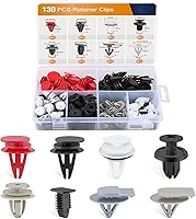 Vista 32 de GOOACC - GRC-47 Clips universales de plástico para guardabarros, 200 clips de remache con 6 tamaños de clips de retención de carrocería