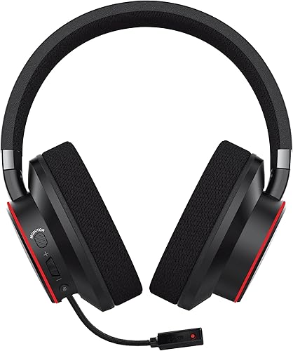 Miniatura 4 de Sound Blaster X H6 - Auriculares USB para juegos con sonido envolvente virtual 7.1, almohadillas de tela de espuma viscoelástica, modos de