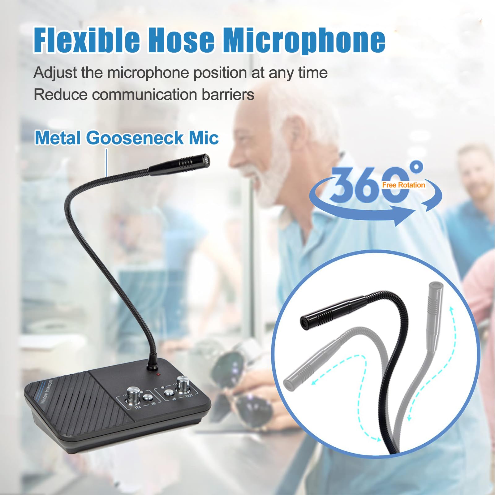 Window Intercom System - Clear Communication for Businesses -5