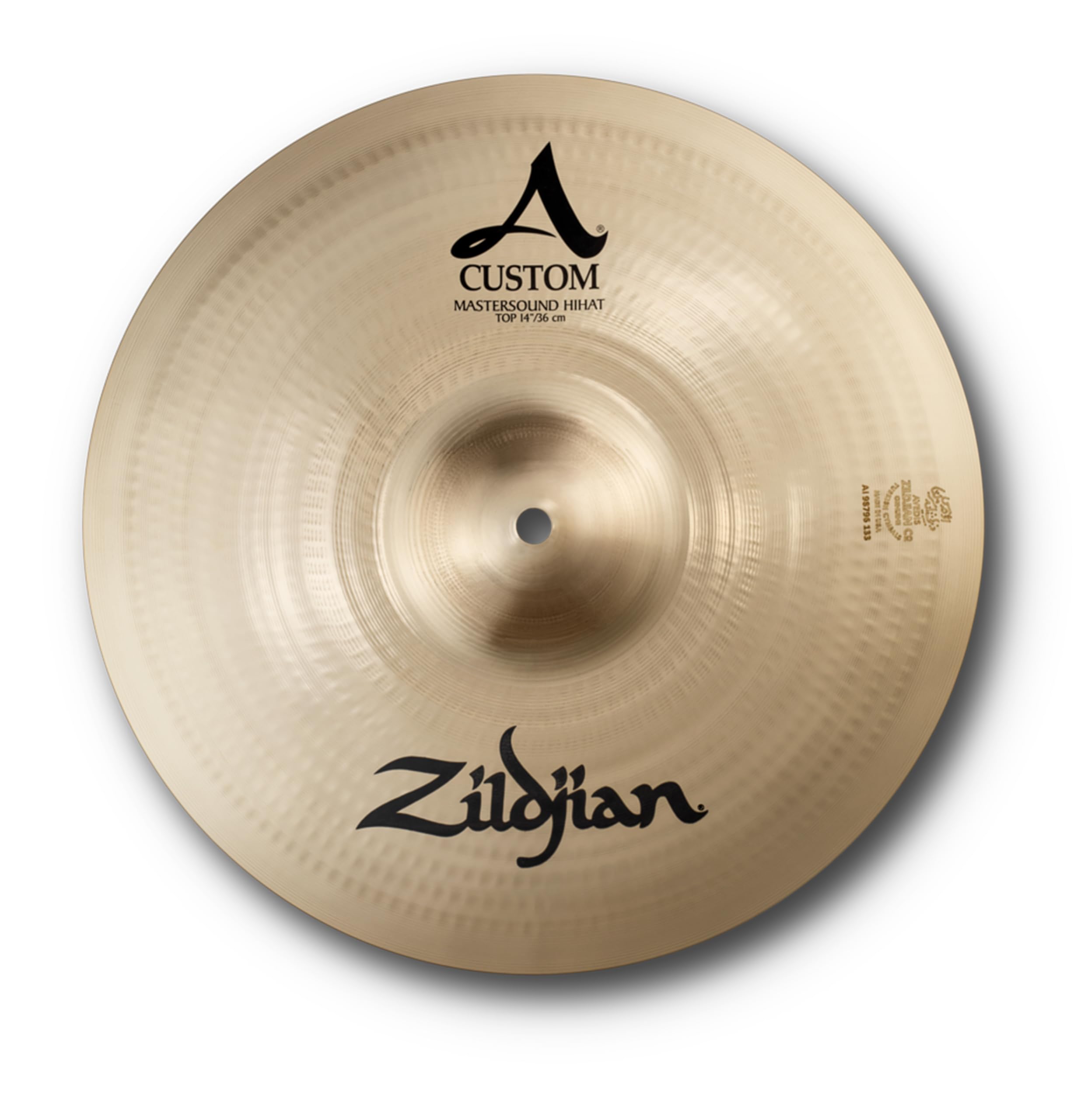 A Custom Mastersound ハイハット １２インチ A Custom Mastersound HiHats – Zildjian