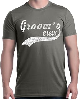 Groom's Crew T-Shirt Groomsmen Wedding Shirts