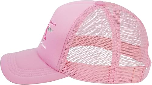 Miniatura 3 de Gorra de béisbol de malla para papá, gorra de camionero ajustable, unisex, color negro