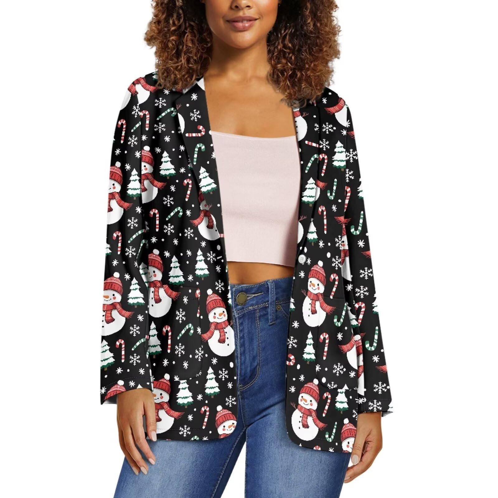 Suit Jackets for Women Lightweight Womens Blazer for Party Dinner Breathable Womens Blazer Jacket with Pockets