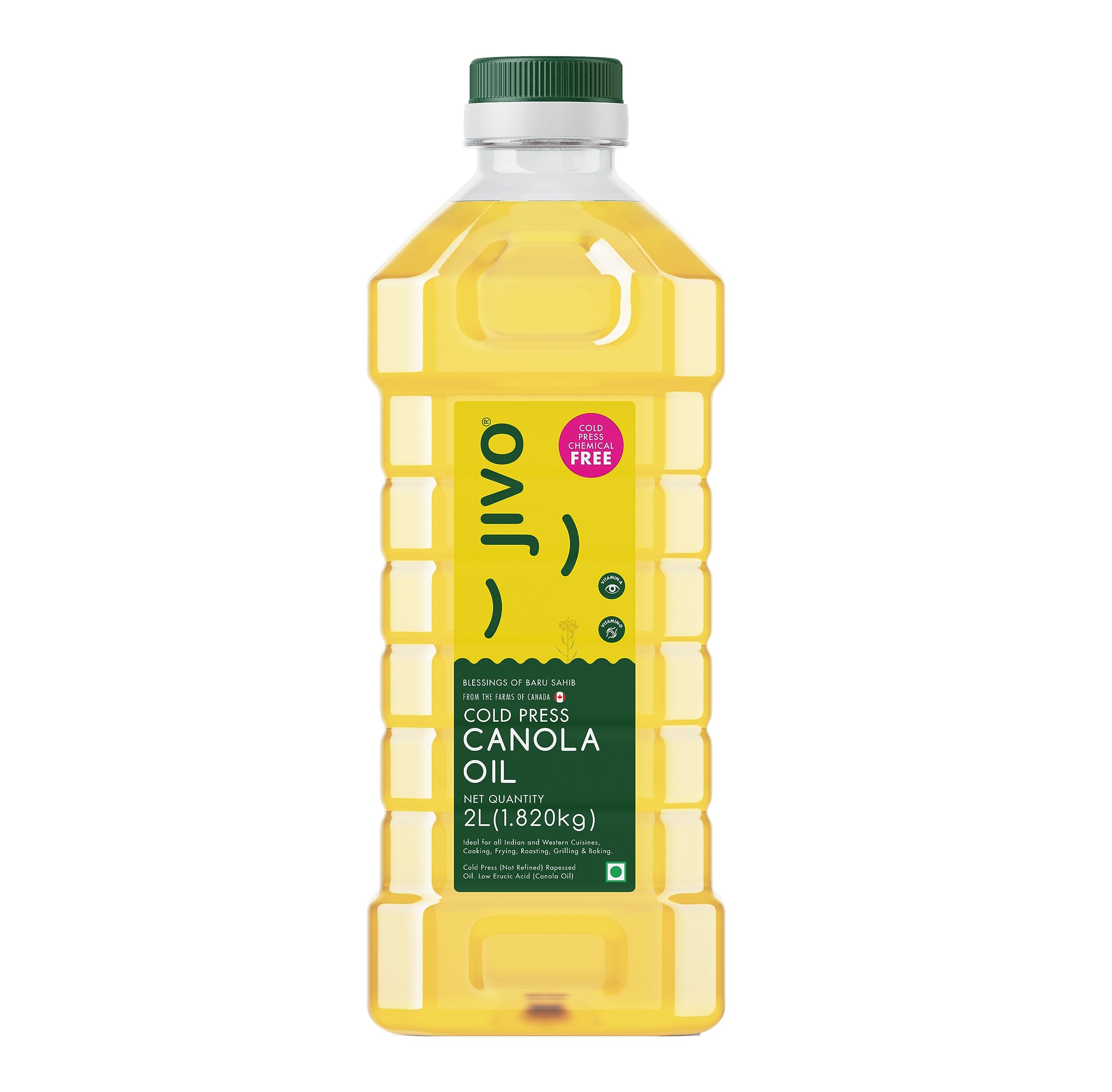 See full amazon price history chart for Jivo Canola Oil,2 Litre Cold Press Healthy Cooking Oil for Daily use | Recommended by Indian Medical Association | Lowest in Saturated Fat Jivo Canola Oil,2 Litre Cold Press Healthy Cooking Oil for Daily use | Recommended by Indian Medical Association | Lowest in Saturated Fat (B0CGZS97ZX) Amazon Price History, Amazon Price Tracker