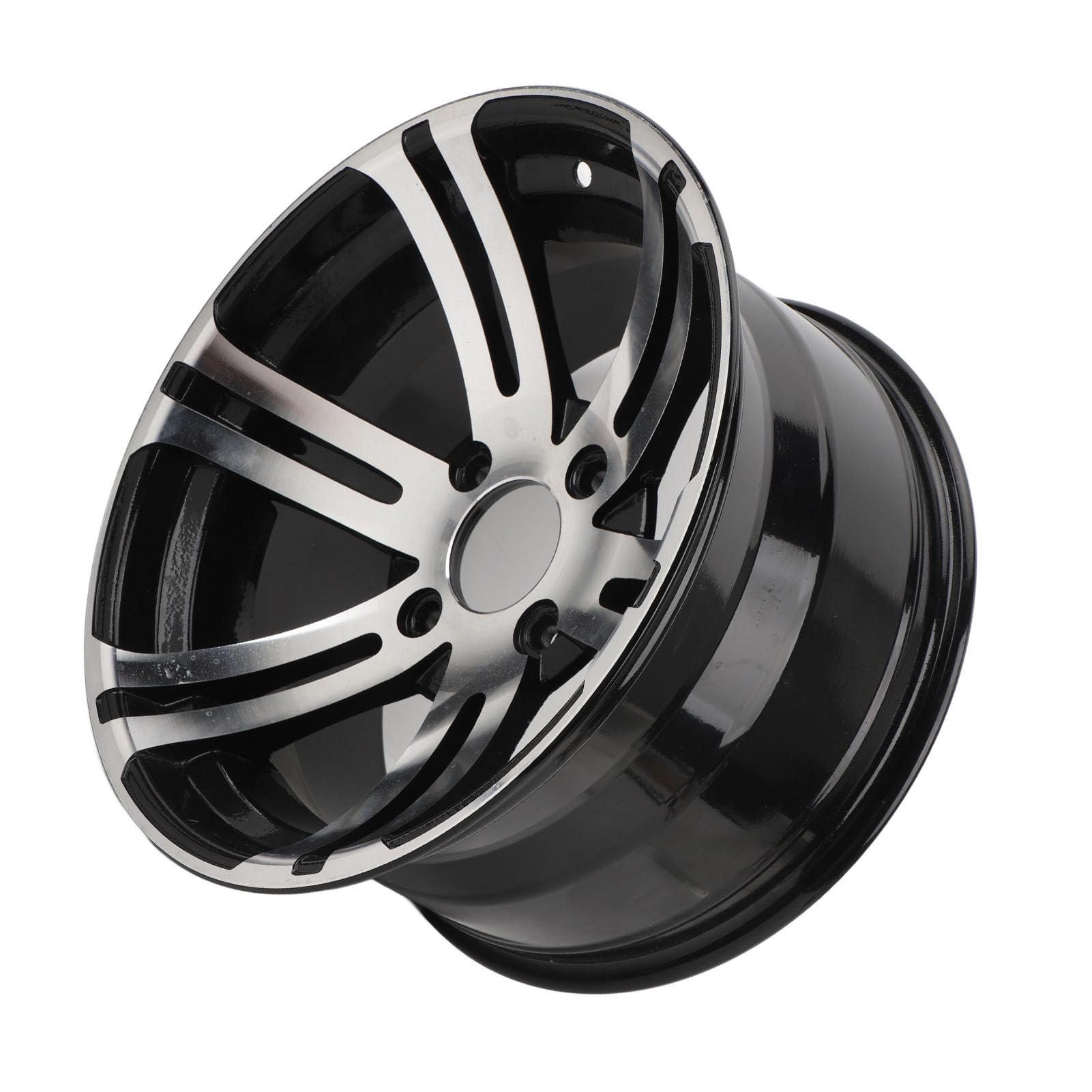 Tonysa 14-calowa Piasta Koła 4 X 110 do Gokarta ATV Cart, Zapasowe Przednie Tylne Koła ze Stopu Aluminium, Wytrzymała, Odporna na rdzę 14-calowa Felga do Pojazdów Użytkowych - 11 Sztuk (Tył)