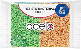 O-Cel-O Cellulose Sponges, Assorted Colors 4 ea (Pack of 24)