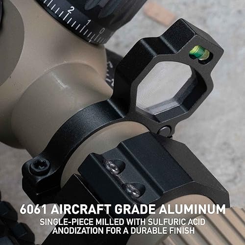 Miniatura 7 de Monstrum Lupa de torreta de alcance de la serie Next Level con burbuja de nivel