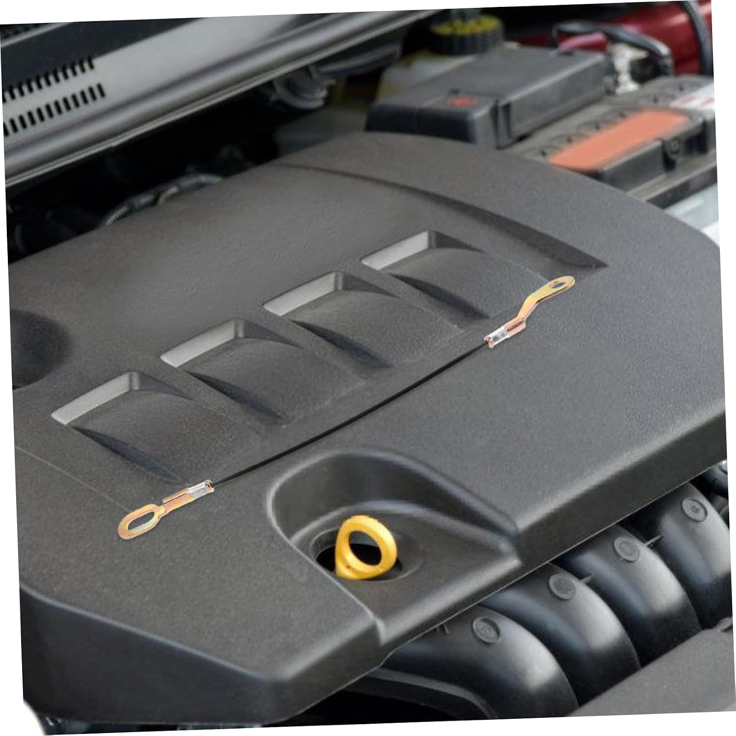 STOBAZA Tailgate Support Cables Car Tailgate Release Cables Set Brass Rubber Easy DIY Installation
