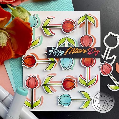 Miniatura 5 de Hero Arts C1041 - Sello de bloque de madera, hecho a mano con amor