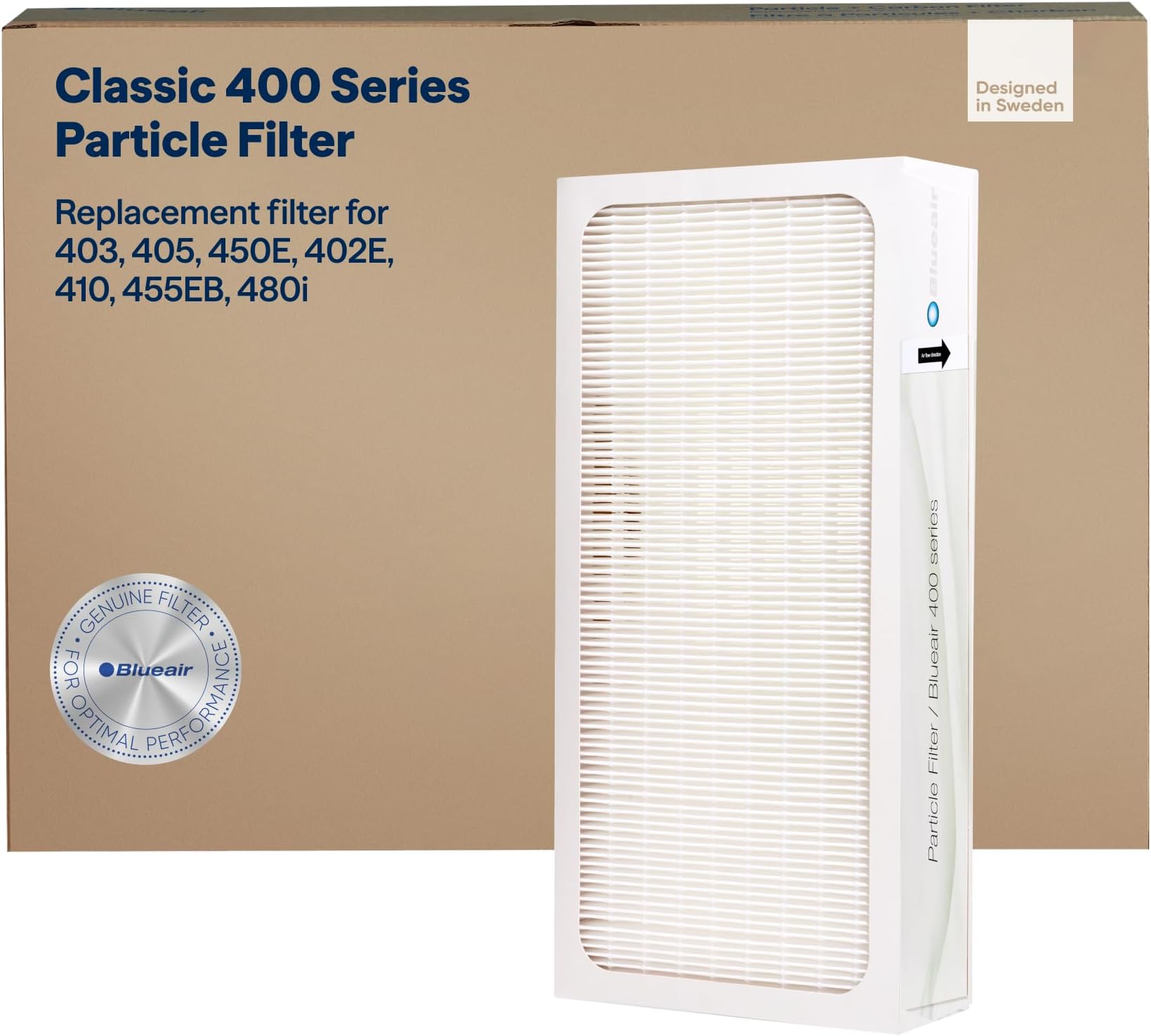 Classic 400 Series Genuine Particle Replacement Filter; fits Classic 480i, 402, 403, 405, 410, 450E, 455EB
