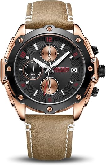 Orologio - Da uomo - Megir - ML2074GREBN-1N8 : Amazon.it: Orologi