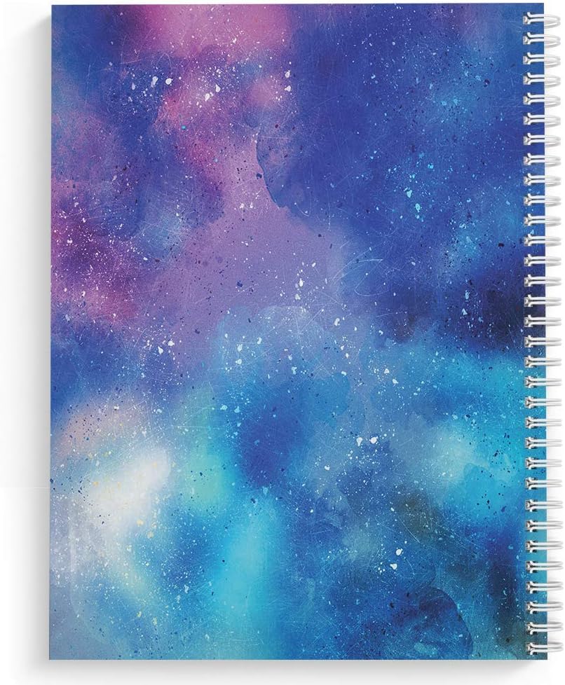 She Believed Personalized Inspirational Monthly and Weekly HARDCOVER Planner and Organizer, 1 full year, January-December DATED or UNDATED OPTION, 8.5" x 11", lay flat wire-o spiral binding