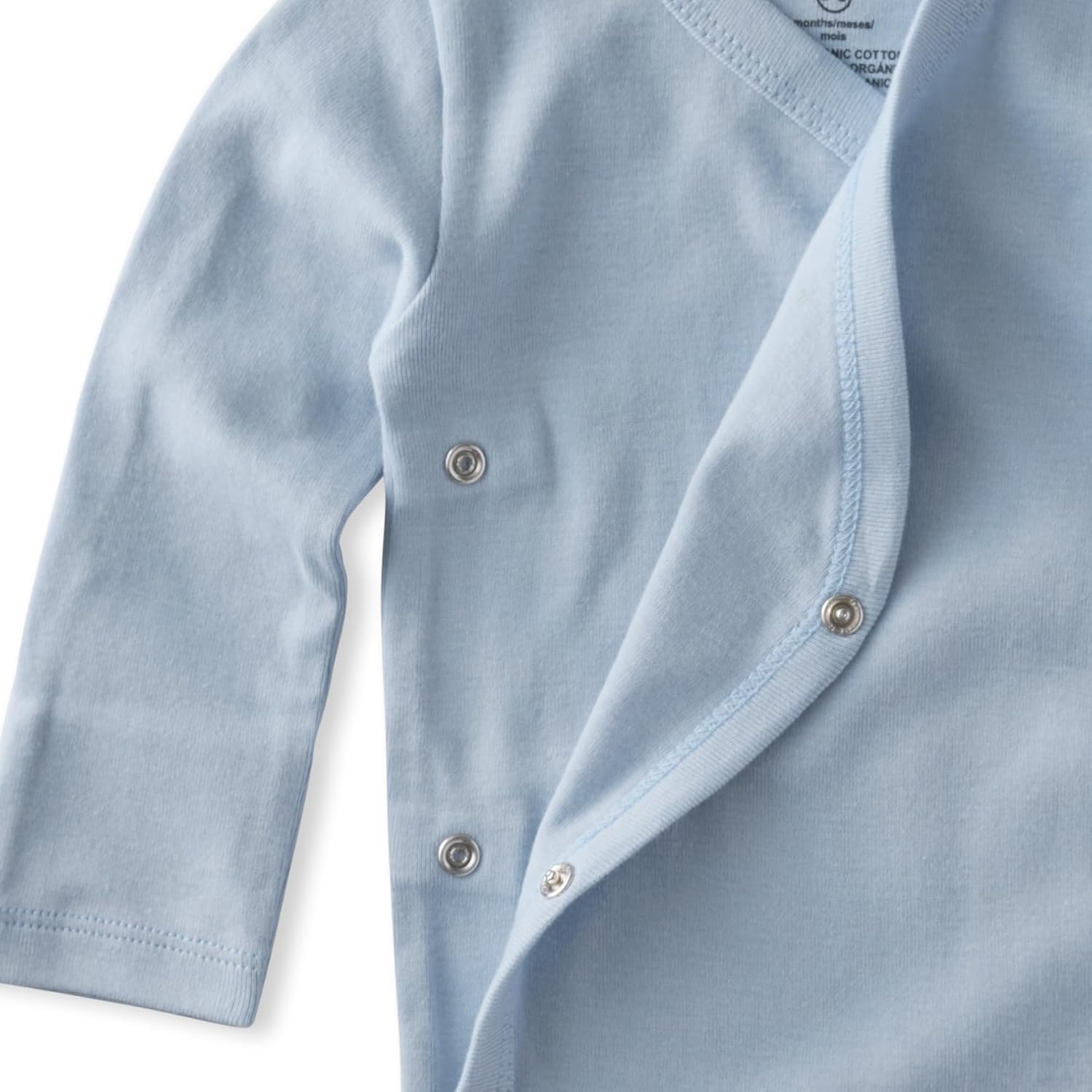 unisex-baby Sterling 3-pack Kimono Bodysuits 100% Organic Cotton Side Snap for Baby Boys & Girls - Image 3