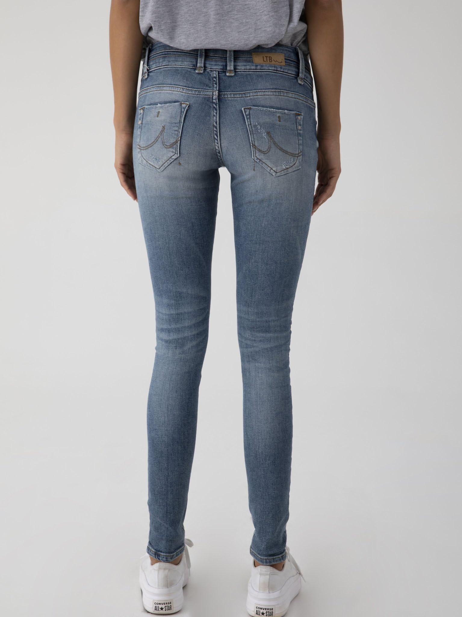 LTB Jeans Women's Julita X Jeans, Rosen Safe Wash 54580, 33W x 34L, Roses Safe Wash 54580, 33W / 34L - Image 4