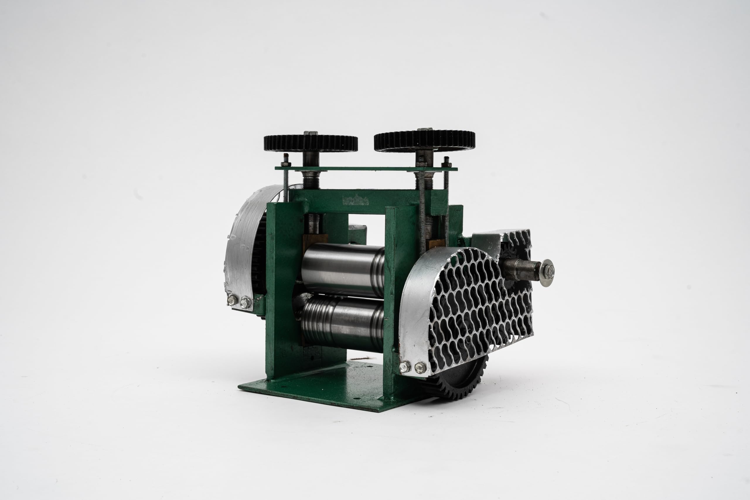 LNINNERY Manuelle Walzwerk Maschine 58 * 120mm Manuelle Walzwerk Maschine für Schmuck und Reparatur