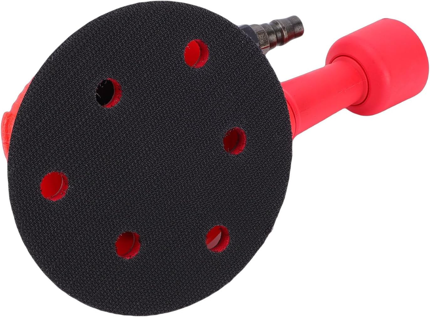Eujgoov 5 Inch Air Sander, 14000RPM Pneumatic Sander with Vacuum Function, 5mm Orbit for Polishing Waxing