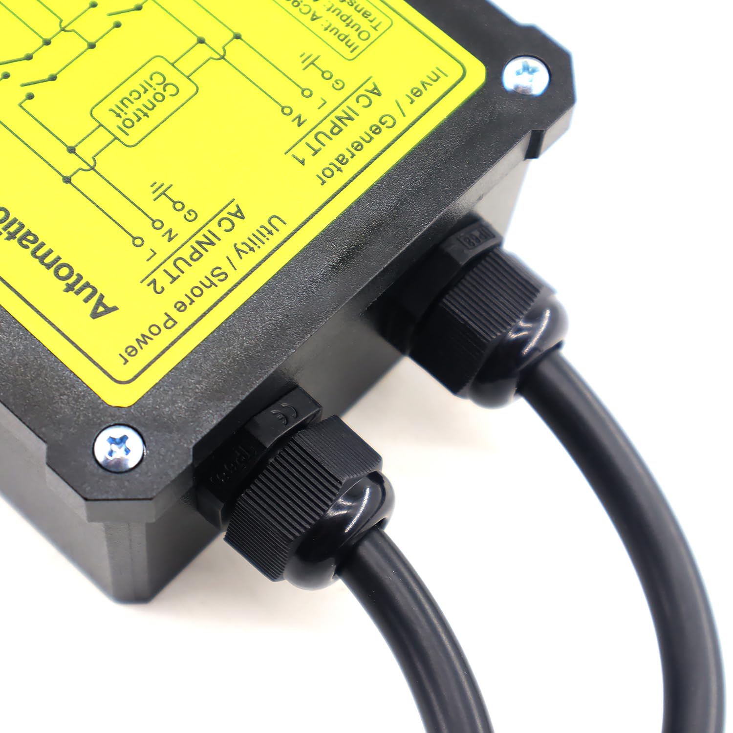 AC120V 15Amp Automatic Transfer Switch Generator Transfer Switch Auto Transfer Switch