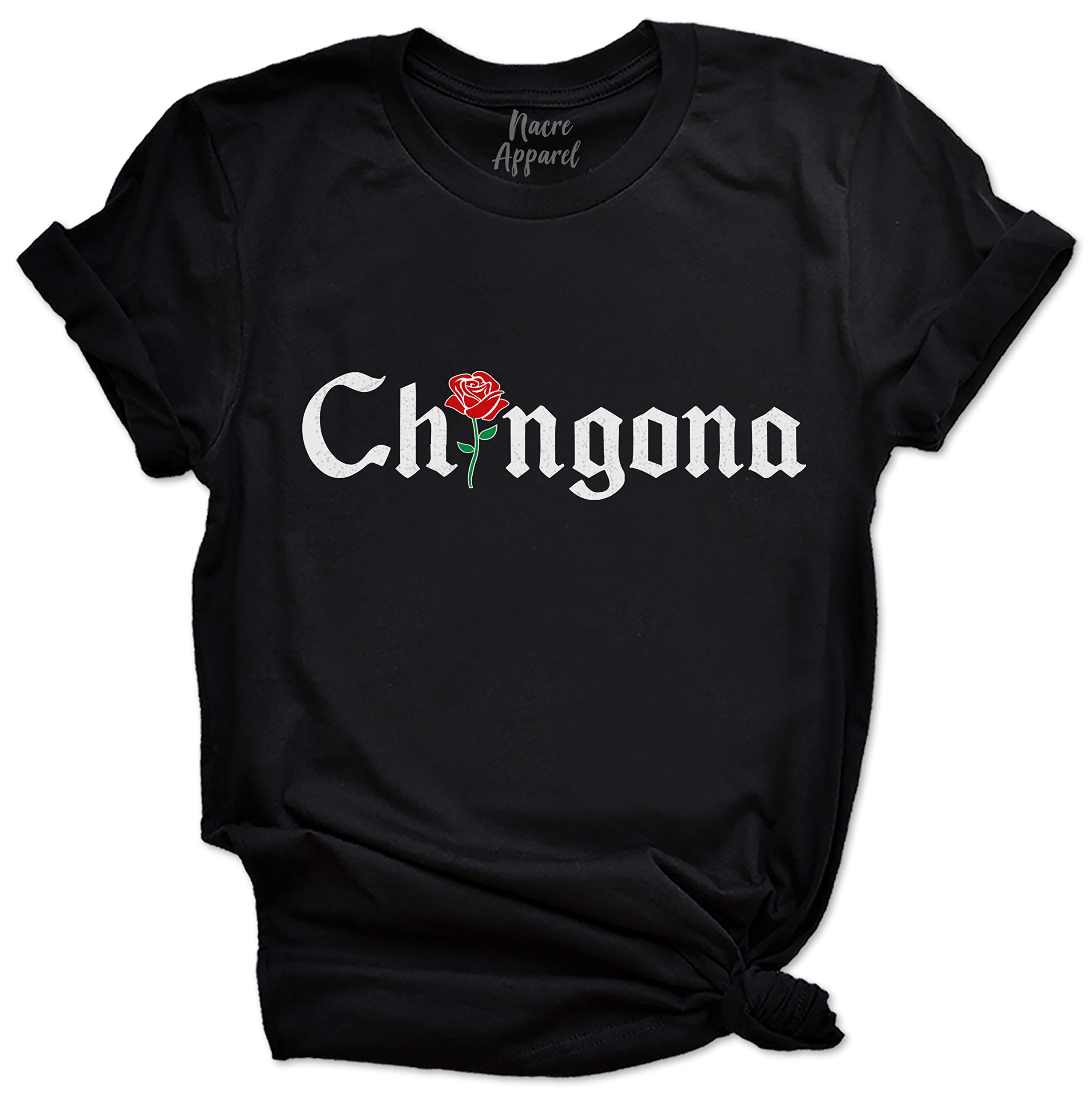 NACRE APPARELMexicana Shirt Mexico Rose Graphic Tee Cabrona Pero Cute Latina AF Cinco de Mayo T-Shirt