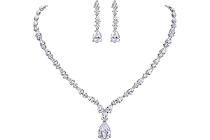 Magnificent Ever Faith Cubic Zirconia Necklace and Earrings