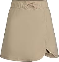 Vista 1 de Nautica girls School Uniform Pull-on Scooter Skirt With Undershorts, Knit Waistband & Functional Pockets