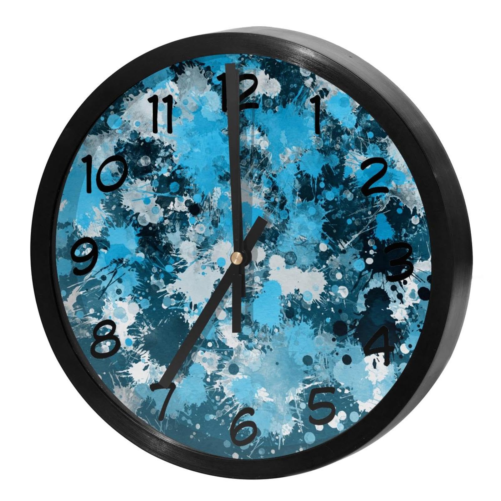 Horloge murale silencieuse sans tic-tac à pile pour école et bureau