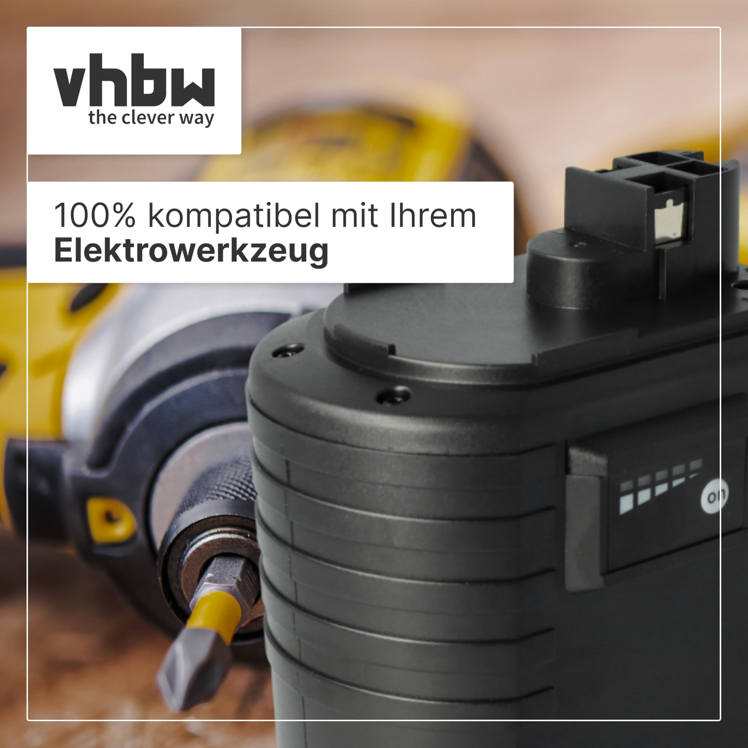 vhbw Zamiennik do Bosch 1617334082, 2 607 335 082, 2 607 335 097, 2 607 335 216, 2 607 335 223 do elektronarzędzi (1500 mAh, NiMH, 24 V)